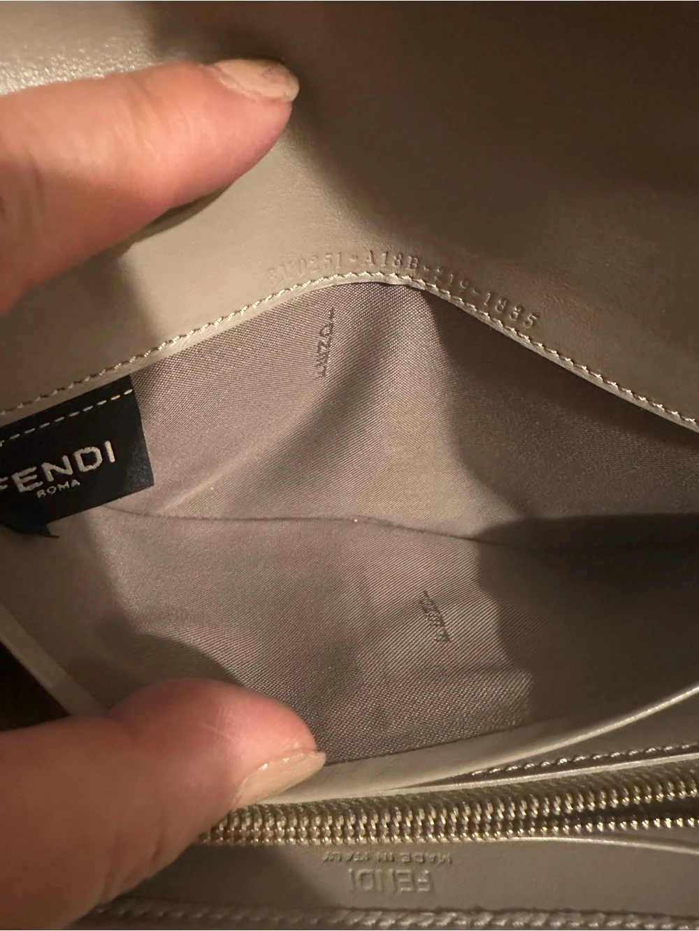 Fendi elegant taupe